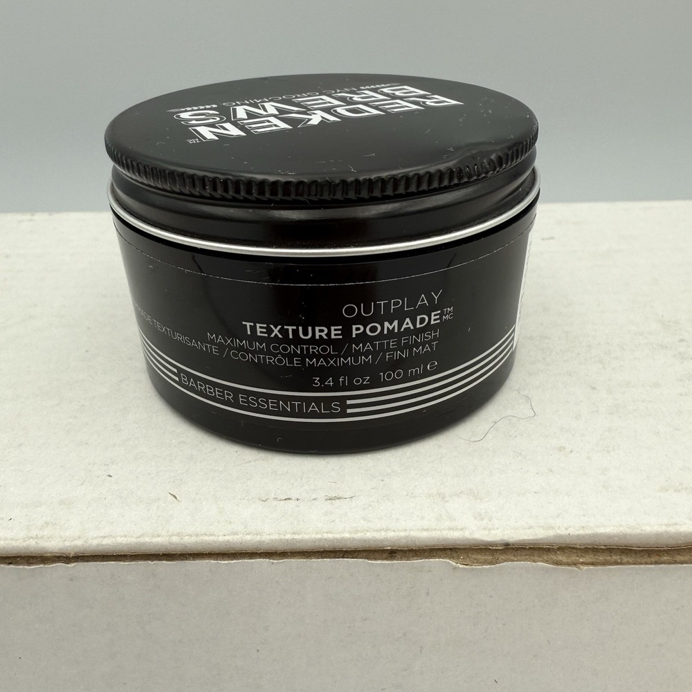 Redken Brews Outplay Texture‎ Pomade for MEN for Styling Maximum Hold - 3.4 oz